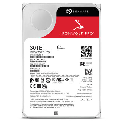 Seagate  IronWolf Pro 30TB ST30000NT011 (30TB) 