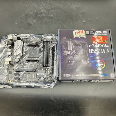 【大須店】中古  ASUS PRIME B550M-A (B550 AM4 mATX DDR4) 142903 