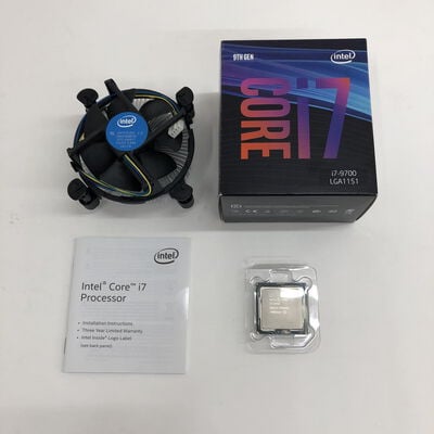 【福山ココローズ店】中古  Intel Core i7 9700 (1151/3.00GHz/12M/C8/T8) 140316 