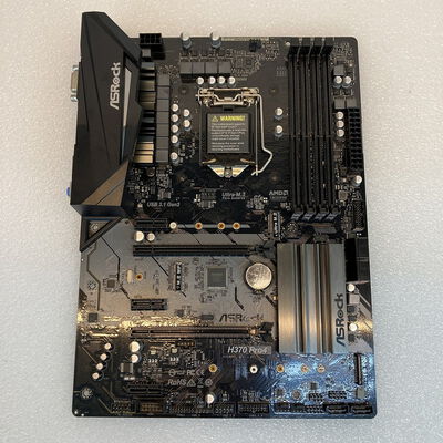 【京都店】中古  ASRock H370 Pro4 (H370 1151 ATX DDR4) 137013 