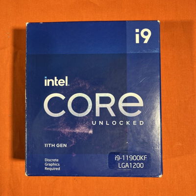 【なんば店】中古  INTEL Core i9 11900KF (1200/3.5G/16M/C8/T16) 145157 