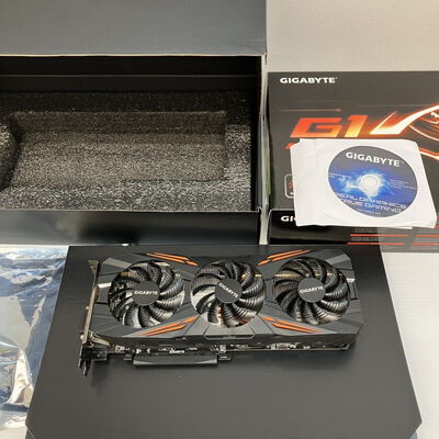 【徳島住吉店】中古  GIGABYTE GV-N1070G1 Gaming-8GD(GTX1070 8G GDR5) 5230000705 