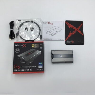 【白山FM松任店】中古  CREATIVE SOUND BLASTER X G6 4950001006 