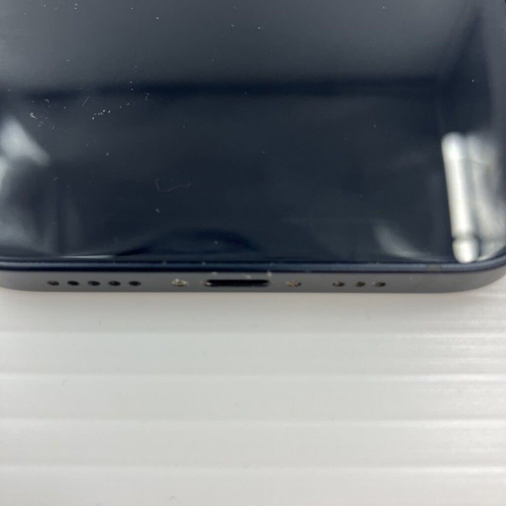 中古 【au】Apple iPhone12 6.1インチ 64GB (ブラック) MGHN3J/A