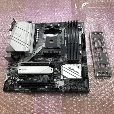 【宮崎恒久店】中古  ASRock B550M Pro4 (B550 AM4 mATX DDR4) 142938 
