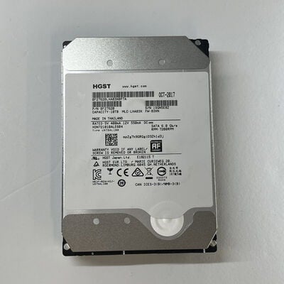 【津ラッツ店】中古  HGST HDN721010ALE604 10TB 4990001459 