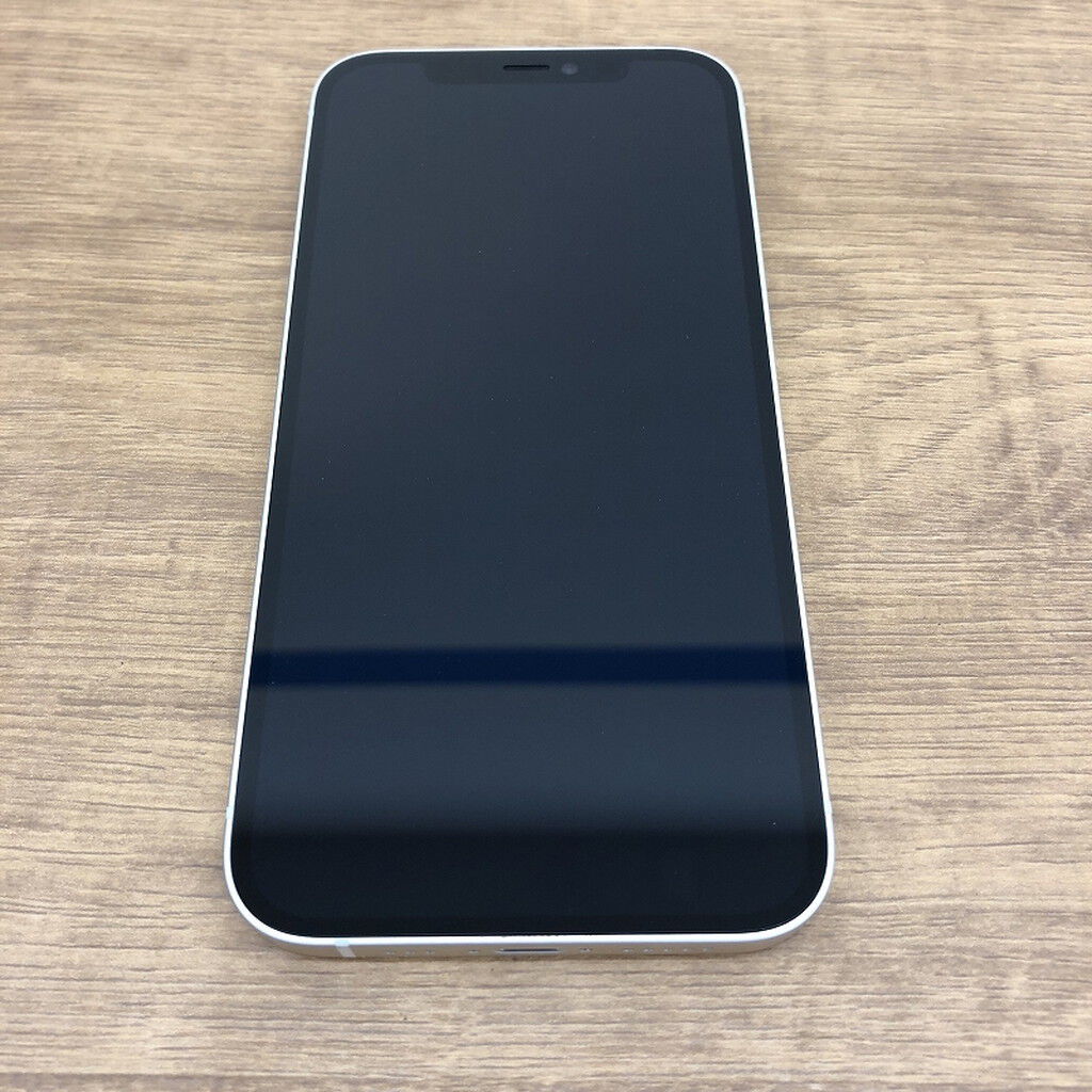 中古 Apple iPhone12 6.1インチ 128GB (ホワイト) 国内版SIM