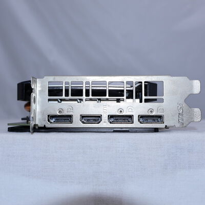 【通販センター】中古  MSI GeForce RTX 2060 VENTUS XS 6G OC（RTX2060 6GB） 3480042131 
