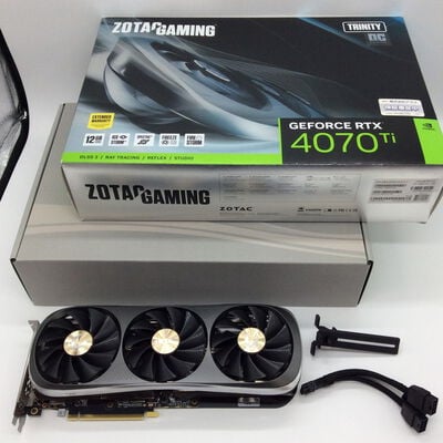 【浜松店】中古  ZOTAC GAMING GeForce RTX 4070 Ti Trinity OC ZT-D40710J-10P（RTX4070Ti 12GB） 3480039134 