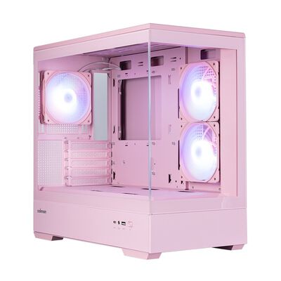 ZALMAN  P30 PINK V2 (MicroATX ガラス ピンク) 