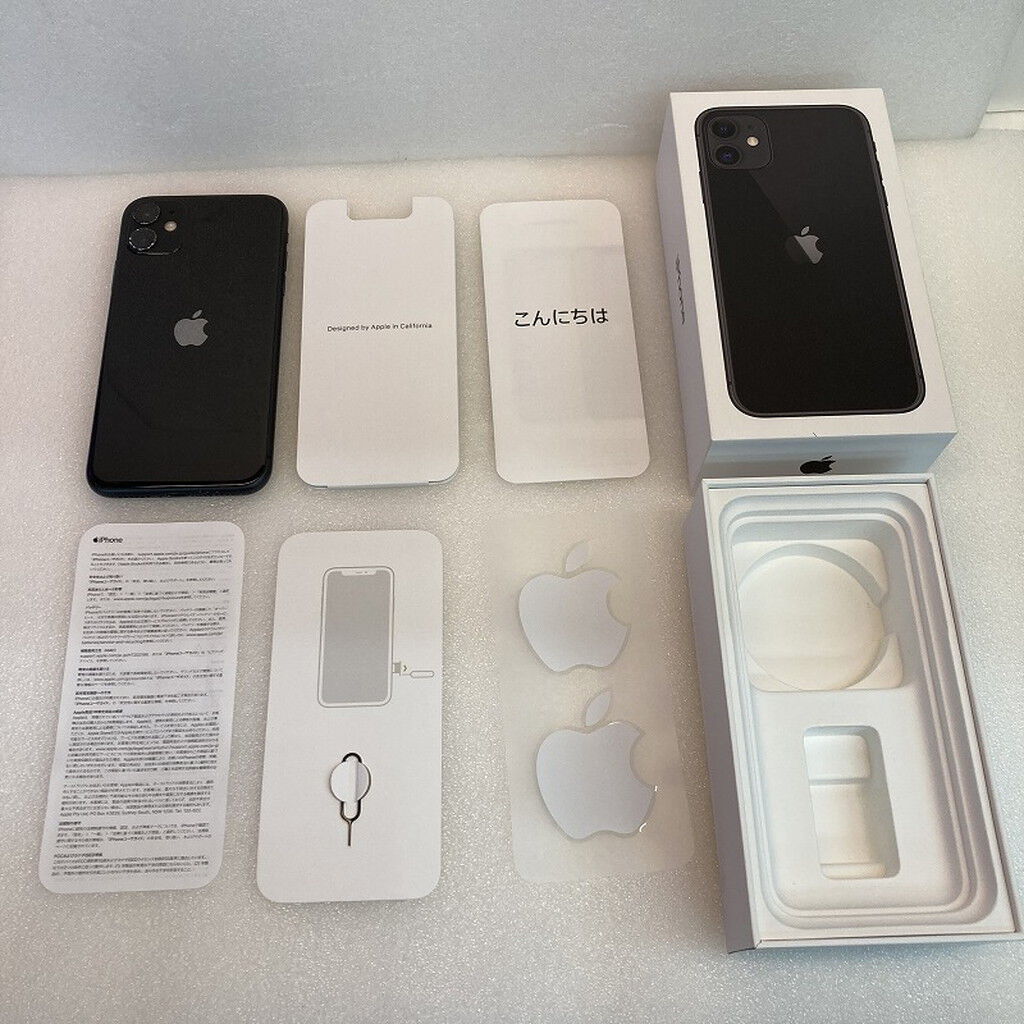 中古 【docomo】 Apple iPhone11 6.1インチ 64GB (ブラック) MWLT2J/A