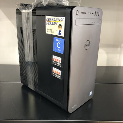 【宮崎恒久店】中古  DELL  (i7 9700/16GB/SSD 256GB HDD 2TB/SMt/GTX1660Ti/WLAN/W11H64/-) 5160000306 