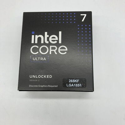 【宇都宮鶴田店】中古  INTEL Core Ultra 7 265KF (1851/3.9G/30M/C20/T20) 