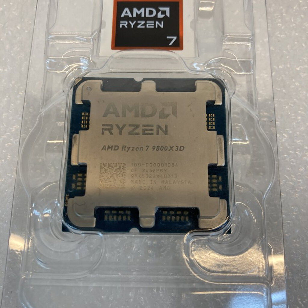 中古 AMD Ryzen 7 9800X3D (AM5/4.7/104M/C8/T16/120W) 172566
