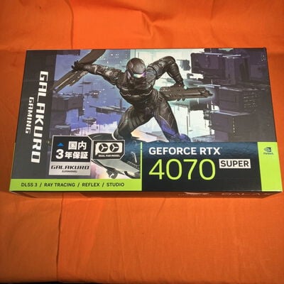 【なんば店】中古  玄人志向 GG-RTX4070SP-E12GB/DF(RTX4070 SUPER 12GB) 163395 