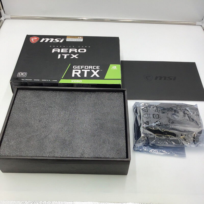 中古 MSI GeForce RTX 2060 AERO ITX 6G OC 4950002584 （401210
