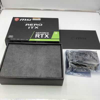 【白山FM松任店】中古  MSI　GeForce RTX 2060 AERO ITX 6G OC 4950002584 