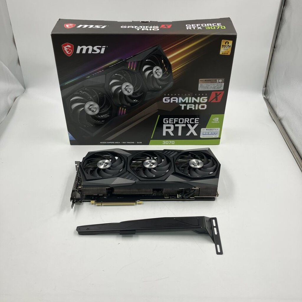 中古 MSI GeForce RTX 3070 GAMING X TRIO (RTX3070 8G) 143901
