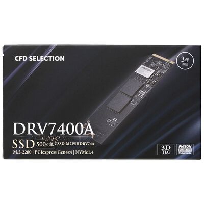 CFD  DRV7400A CSSD-M2P5HDRV74A (M.2 2280 500GB) 