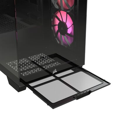 Corsair  3500X ARGB Tempered Glass Black CC-9011278-WW (E-ATX ガラス ブラック) 