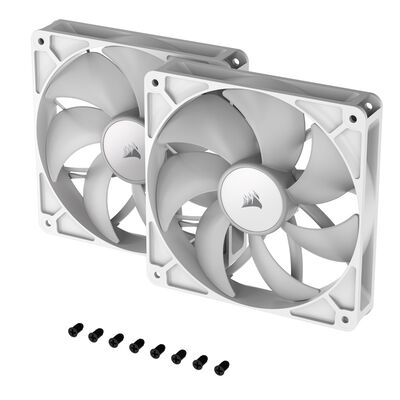 Corsair  RS140 ARGB White Dual Fans CO-9050187-WW (2個パック ホワイト) 