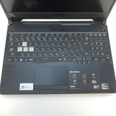 【徳島住吉店】中古  ASUS　TUF　Gaming　A15　FA506Ⅱ(Ryzen 7 4800H/16GB/SSD480GB/GTX1650Ti/W11H) 5230001248 