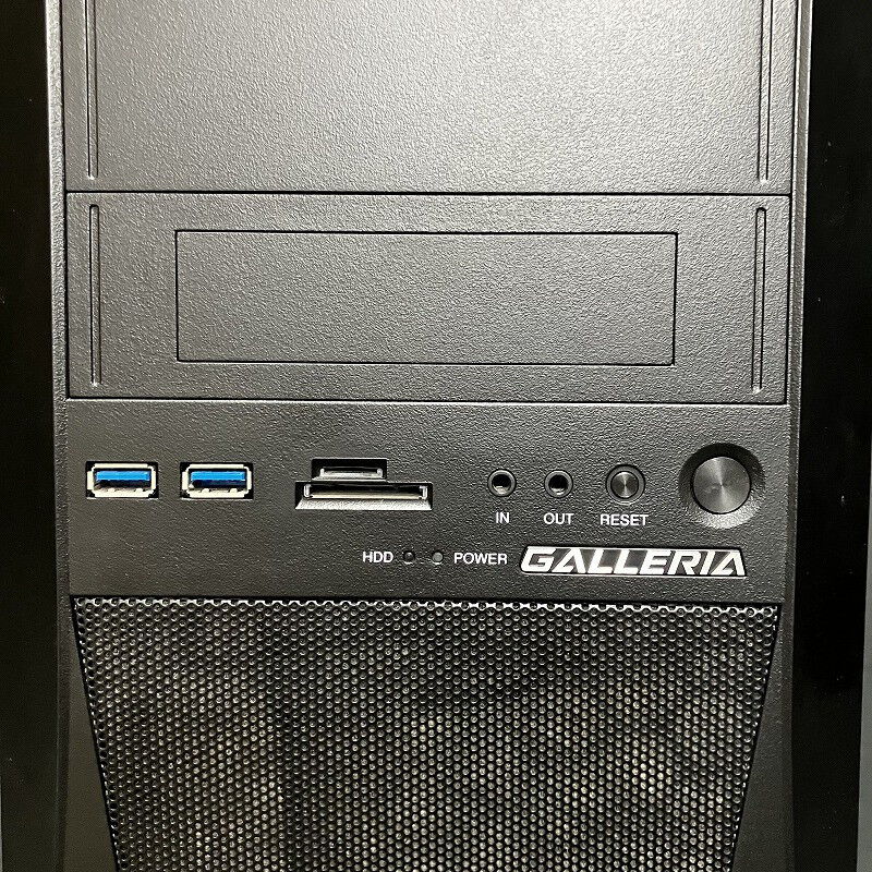 THIRDWAVE GROUP - ゲームPC/i7 8700K/32G/RTX2080Ti/SSD＋HDD/#F0 中古 THIRDWAVE GALLERIA ZZ (i7 8700K/24GB/SSD500GB/HDD3TB