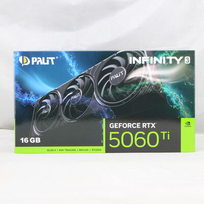 【通販センター】中古  Palit NE7506T019T1-GB2061S(RTX5060Ti Infinity3 16G) 178241 