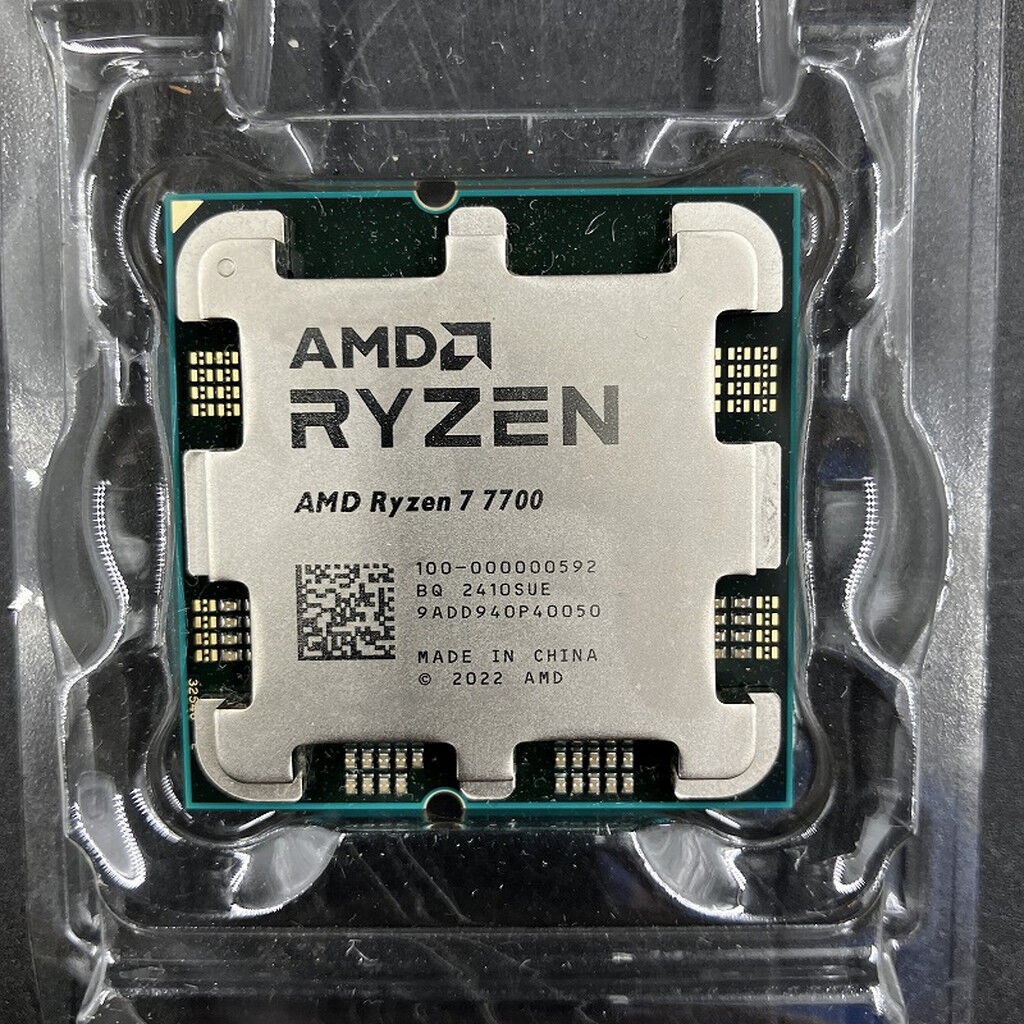 【新品未使用】Ryzen７7700 AMD Ryzen 7 7700 BOX Socket AM5 / 8コア16スレッド 3.8GHz 65W