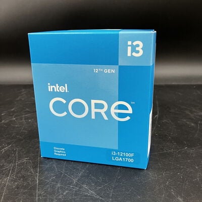 【大須店】中古  INTEL Core i3 12100F  (1700/3.3G/12M/C4/T8) 148617 