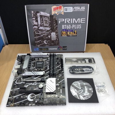 【甲府飯田店】中古  ASUS PRIME B760-PLUS (B760 1700 ATX DDR5) 167260 