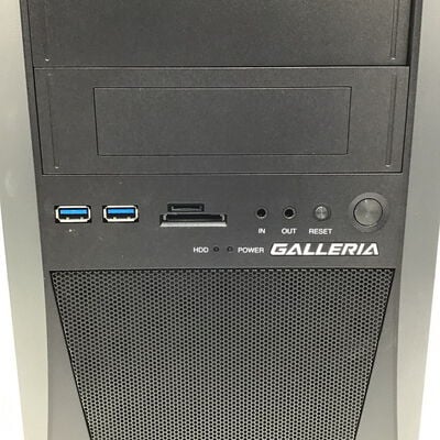 【白山FM松任店】中古  THIRDWAVE GALLERIA KT(Intel Core i7 8700/32GB/SSD1TB/DVDマルチ/NVIDIA GeForce GTX 1060 6GB/W11H64 MAR) 182649 