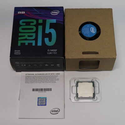 【札幌店】中古  INTEL Core i5-9400F (1151/2.9GHz/9M/C6/T6) 139478 