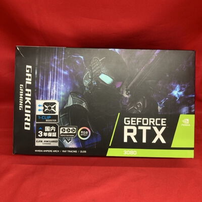 【千葉店】中古  玄人志向 GG-RTX3080-E10GB/TP (RTX3080 10G) 143514 