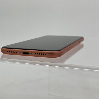 【堺七道店】中古  【SIMロック解除済み】【au】 Apple iPhoneXR 64GB (コーラル)  MT0A2J/A 155336 