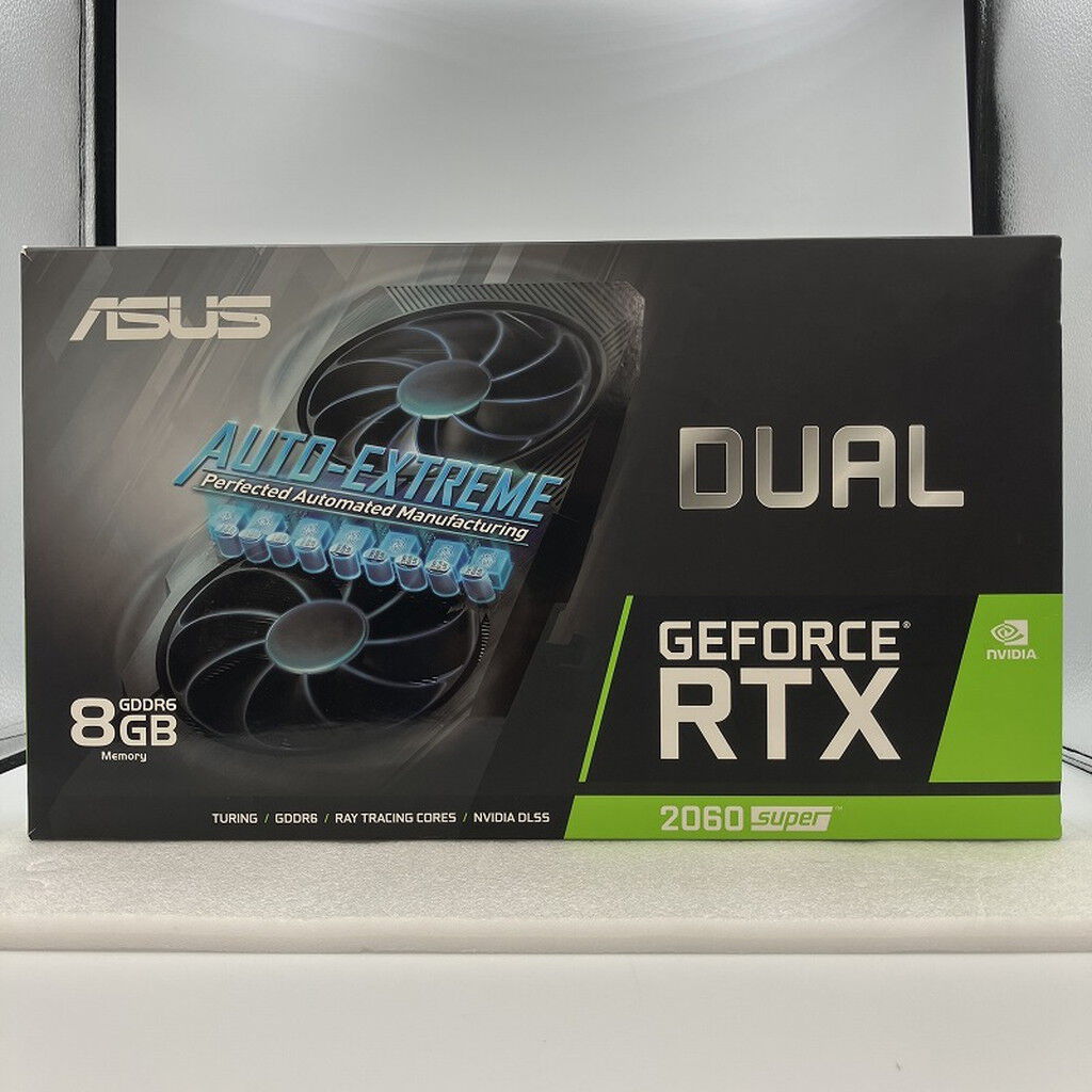 中古 ASUS DUAL-RTX2060S-8G-EVO-V2 (RTX2060 SUPER 8G) 3290007395