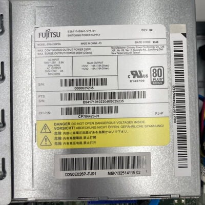 【熊本浜線店】中古  富士通_ESPRIMO_D7010/FX(i3 10100/16GB/SSD256GB/W11P) 5370000881 