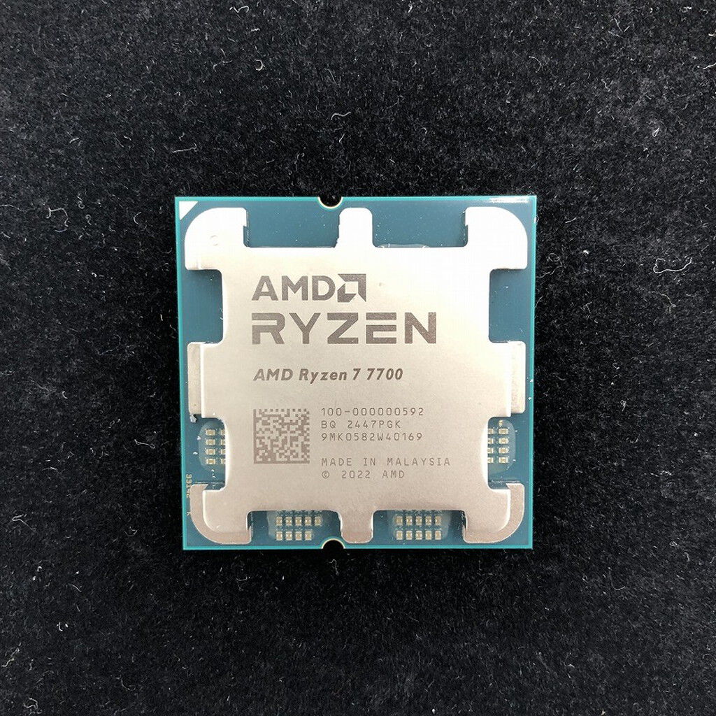 中古 AMD Ryzen 7 7700 (AM5/3.8GHz/40M/C8/T16/65W) 1460024624