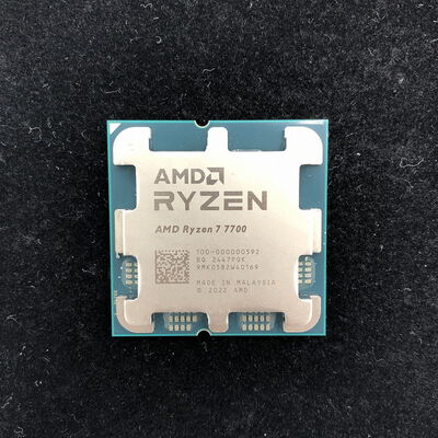 【盛岡都南店】中古  AMD Ryzen 7 7700 (AM5/3.8GHz/40M/C8/T16/65W) 1460024624 