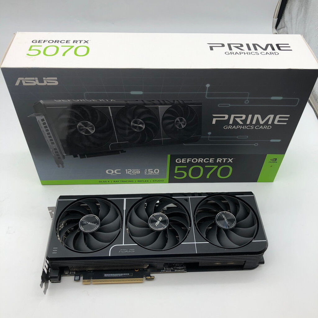 中古 ASUS PRIME-RTX5070-O12G (RTX5070 12G) 176900 （375084