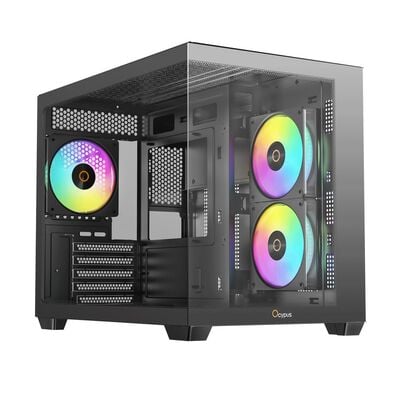 Ocypus  Gamma C54 ARGB Gamma-C54-BKD300XX-GL (MicroATX ガラス ブラック) 