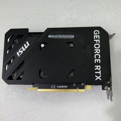 【甲府飯田店】中古  MSI GeForce RTX 4060 Ti VENTUS 2X BLACK 8G OC?(RTX4060Ti 8GB) 158559