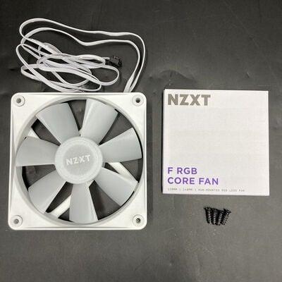 【熊本浜線店】中古  NZXT RF-C12SF-W1(F120 RGB CORE 1pack WH) 5370000822 