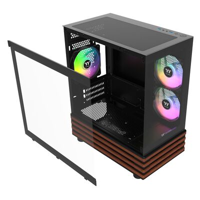 Thermaltake  View 170 WS ARGB Black CA-1Z4-00M1WN-WS (MicroATX ガラス ブラック) 