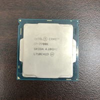 中古  INTEL Core i7-7700K (1151/4.20GHz/8M/C4/T8) 133190 