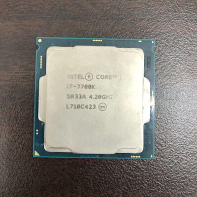 【福山ココローズ店】中古  INTEL Core i7-7700K (1151/4.20GHz/8M/C4/T8) 133190 