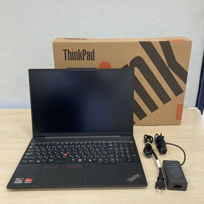 【静岡東瀬名店】中古  Lenovo ThinkPad E16 Gen 2 AMD (AMD Ryzen5 7535U 2.9GHz/16GB/SSD256GB/-/オンボード/16/1920x1200/Wi-Fi/WEBCAM/W11P64) 176149 