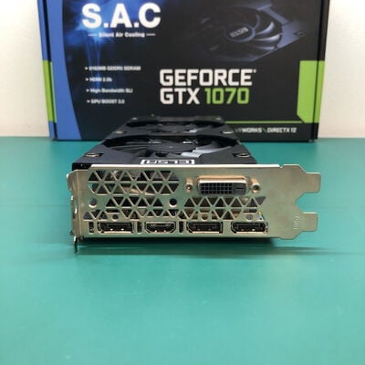 【津ラッツ店】中古  ELSA GeForce GTX 1070 8GB S.A.C 4990000880 