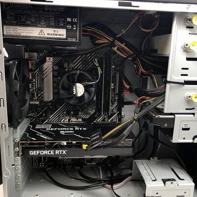 【宇都宮鶴田店】中古  FRONTIER FRGA (i7 10700F/32GB/SSD1TB/HDD2TB/RTX3060 12GB/W11H) 5280001635 