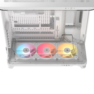 Corsair  AIR 5400 RS-R ARGB Tempered Glass White CC-9011319-WW (E-ATX ガラス ホワイト) 